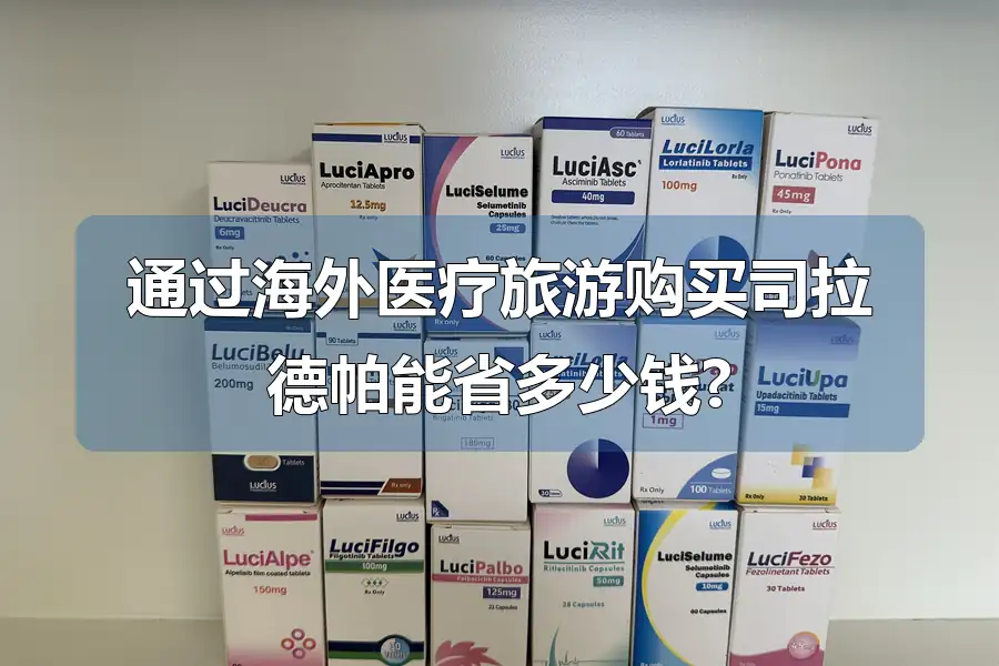 通过海外医疗旅游购买司拉德帕能省多少钱?